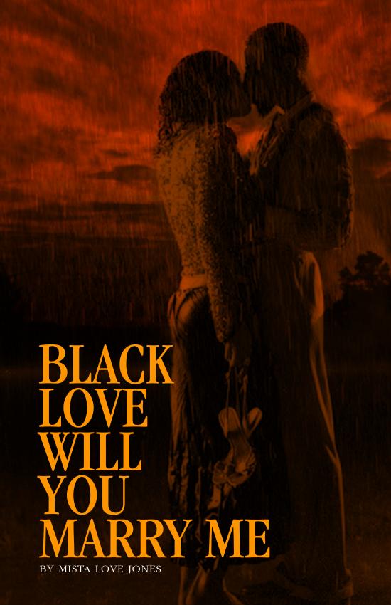A Black couple in a tender romantic moment